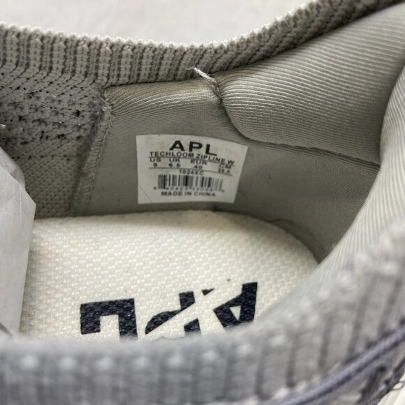 APL TechLoom Zipeline Men’s Athletic Sneakers – Harbor Grey – Size 9 main image 4